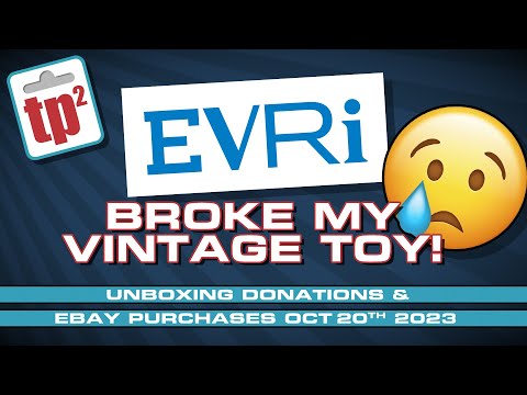 EVRi Broke my vintage toy! Unboxing Oct 20th 2023 - Toy Polloi Two