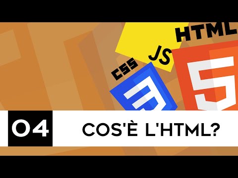 Sviluppo web per principianti - 04 - Cos'è l'HTML?