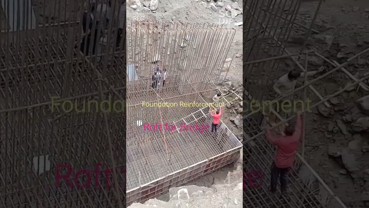 Raft foundation for Bridge 🌉