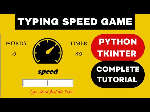 Fast Typing Game Python
