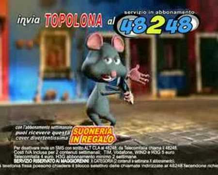 la suoneria più idiota del mondo: bella topolona...