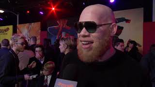 Spider-man Into The Spider Verse LA World Premiere - Itw Marvin Jones III (official video) video