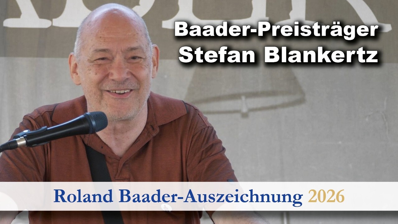 Roland Baader-Preisträger 2026: Stefan Blankertz