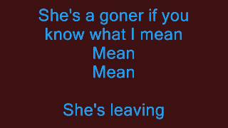 Rascal Flatts- She&#39;s Leaving Lyrics