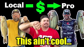 Pro Fisherman are STEALING money from Local anglers...