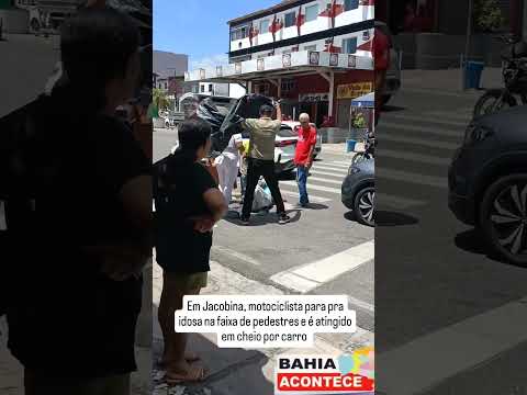 Acidente em Jacobina Bahia