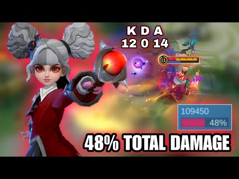 48% DAMAGE!! LYLIA BUFF IS TRUE? | BEST BUILD LYLIA 2023 - Lylia Gameplay
