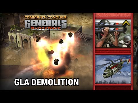 Challenge #5 vs GLA Demolition [Hard] - China Infantry General - C&C Generals ZH Shockwave