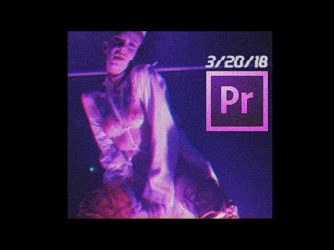 VHS Retro Camcorder Effect PREMIERE PRO Tutorial (VHS Camera Look Tutorial 2018)