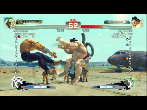 BrianBThaG [Sagat] Vs Big_Hawk97 [E.Honda] SSF4 AE 2012 Ranked Matches - PSN