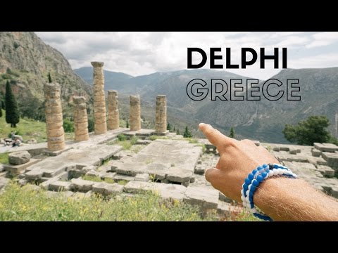 SANCTUARY OF APOLLO IN DELPHI, GREECE