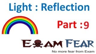 Physics Light Reflection & Refraction part 9 (Sign convention of Sherical Mirror) CBSE class 10 X