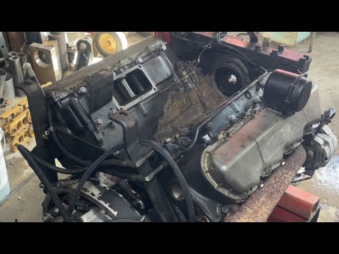 White 4-150 3208 Cat Injection Pump Removal