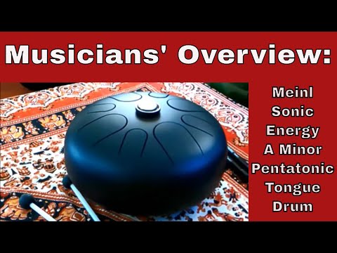 Meinl Sonic Energy A Minor Pentatonic Tongue Drum - Musicians' Overview
