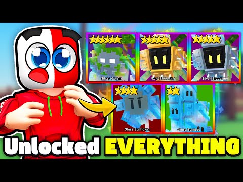 I Unlocked EVERY LEADERBOARD UNIT.. (Garden Tower Defense)