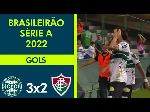 Gols | Coritiba 3x2 Fluminense | Série A 2022 - 4ª Rodada (Globo RJ)
