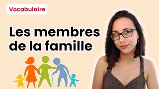 Learn French Family Vocabulary 👨‍👩‍👧 | Easy French Lesson (Vocabulaire français)