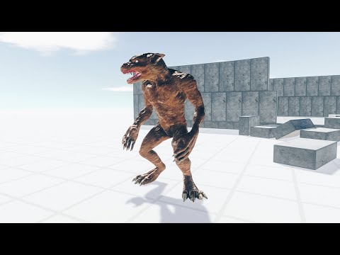 WEREWOLF 1vs1 Reptiles and Giant Invertebrates - Animal Revolt Battle Simulator