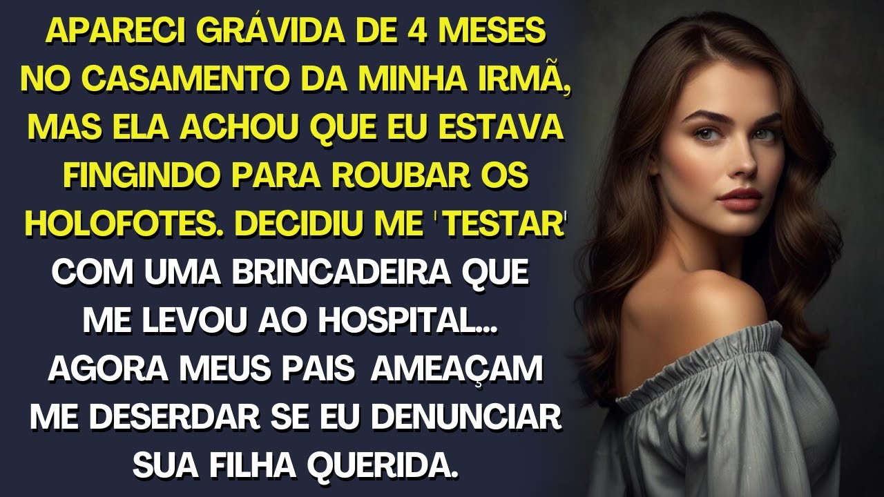 APARECI GRÁVIDA NA FESTA DA MINHA IRMÃ, MAS ELA ACHOU QUE EU ESTAVA FINGINDO E DECIDIU ME 'TESTAR' …