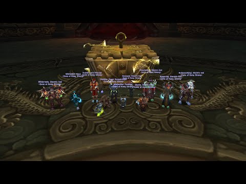 Throne of Thunder 10Man World First | Mistweaver PoV | ＜Sons of Gönrgy＞ | Mists of Pandaria Classic