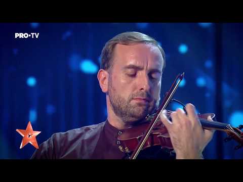 Oleksandr Bozhyk a cântat la trei viori în același timp, la Românii au talent