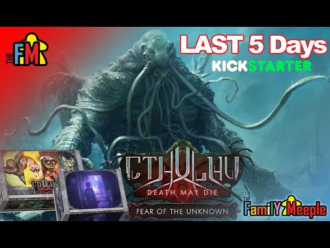Join me in this "Talk-through" of Cthulhu: Death May Die -  Fear of the Unknown - Last 5 Days!