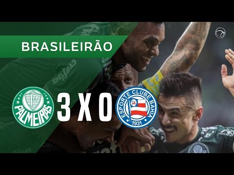 PALMEIRAS 3 X 0 BAHIA - 19/05 - BRASILEIRÃO 2018