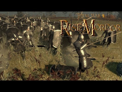 Total War: Rise Of Mordor - Epic Clash Gondor Vs Isengard Battle - LOTR