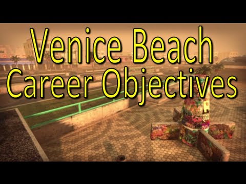 Tony Hawk's Pro Skater HD - Venice Beach - All Objectives - Career Mode