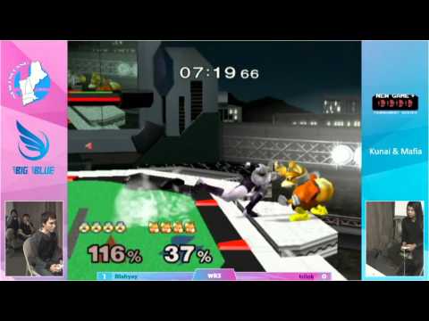 New Game+ XLI - Blahyay (Sheik) vs trilok (Fox & Falco) SSBM WR3
