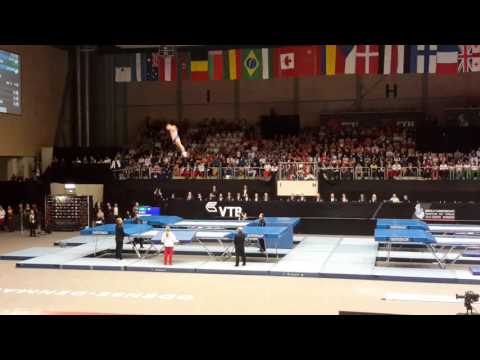 HANCHAROU Uladzislau BLR final Trampoline World Championships 2015