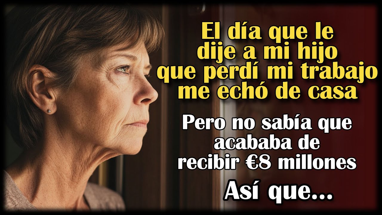 Mi hijo me echó de casa al saber que perdí mi trabajo, sin saber que tenía una fortuna secreta