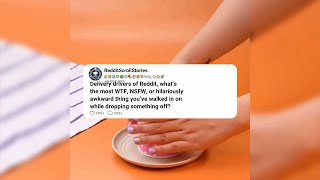 Delivery drivers of Reddit, what’s the most WTF, NSFW, or hilariously awkward thing you’ve walked i