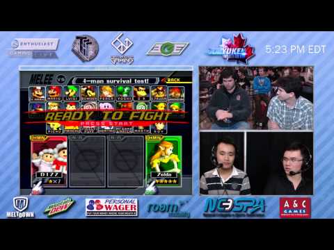 KirbyKaze (Sheik) vs dizzkidboogie (ICs) - EGL - SSBM Winners Quarters
