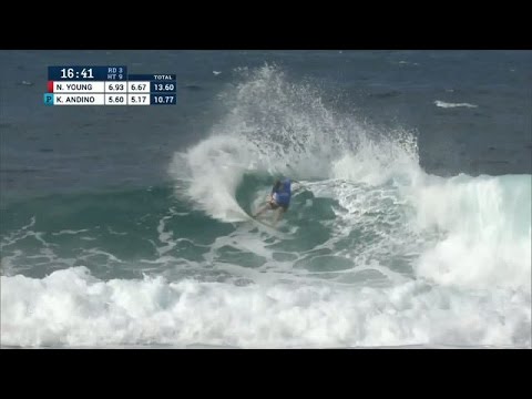 Kolohe Andino Grabs the Lead (Briefly) in Gold Coast Round 3