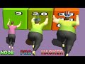 NOOB VS PRO VS HACKER Fat Pusher von PLA NOOB VS PRO VS HACKER Fat Pusher von PLA