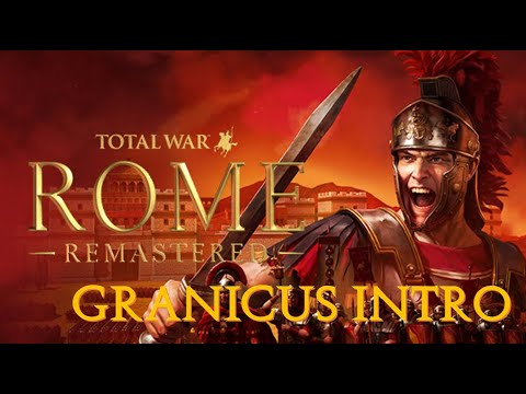 The Battle of River Granicus Cutscene - Total War: Rome Remastered (Alexander)