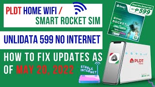 PLDT Home Wifi + Smart Rocket Unlidata 599 No Internet (How To Fix Updates as of May 20, 2022)