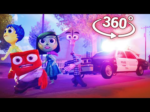 Inside Out 2 360° - POLICE CHASE | VR/360° Experience