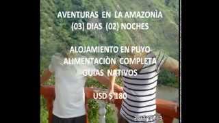 preview picture of video 'AVENTURAS EN LA  AMAZONIA'
