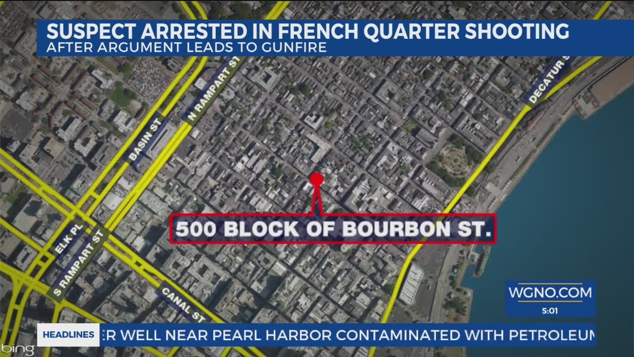 Moments after business shooting, NOPD arrests suspect in French Quarter