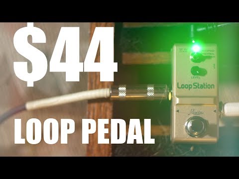 Best Budget Looper Pedal? | Rowin Loop Station Demo