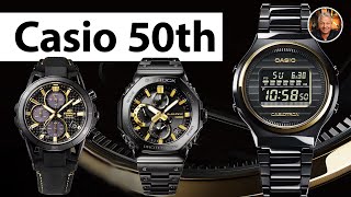 Review: Schockierende Wahrheit über die 3 NEUEN Casio 50th Anniversary Black & Gold Watches