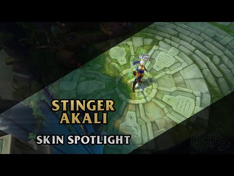 ► Stinger Akali ◀ League of Legends ▂ Skin Spotlight