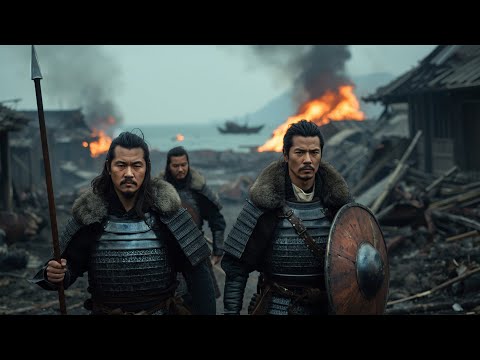 100 Samurai DESTROYED 8,000 Mongol Invaders? | Battle of Iki Island (1274)