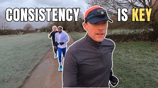 Consistency Is Key 🗝️ | TRAINING, RACE, RUN SHOW | Running Vlog