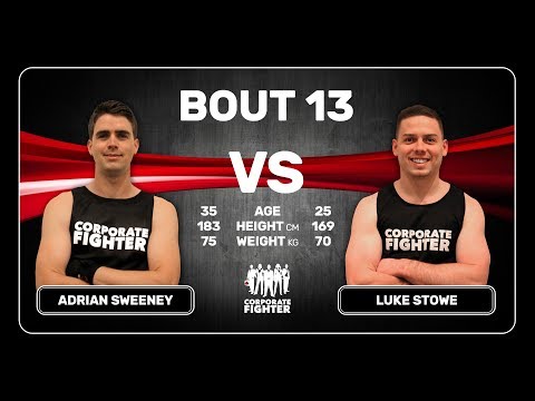 Corporate Fighter 30 - Adrian Sweeney vs Luke Stowe