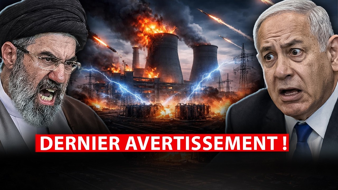 Israël en panique. L'Iran vise les centrales électriques.