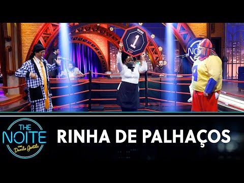 Fight de Palhaços com Tubinho x Amendoim | The Noite (12/04/21)