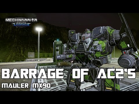 One of The Best Inner Sphere AC Mechs - Mauler MX90 | Mechwarrior Online